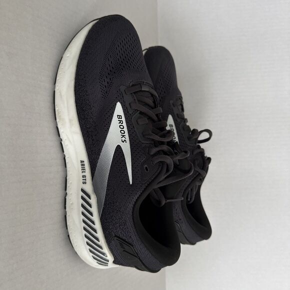 Brooks Ariel GTS 24 Womens Size 10 Wide D Ebony Black White 1204141D016 Sneakers - Picture 6 of 8